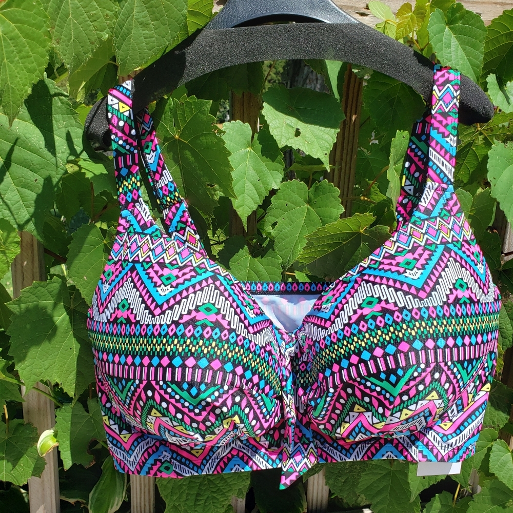 Women's Plus Size swim bikini top